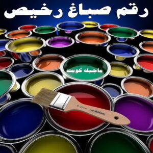 رقم صباغ رخيص